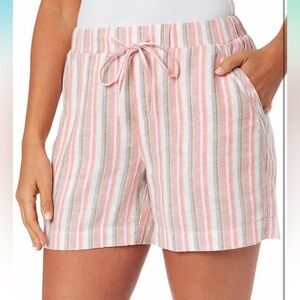 NWT Briggs Ladies Linen shorts
